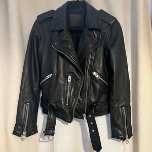 All Saints Balfern Leather Jacket